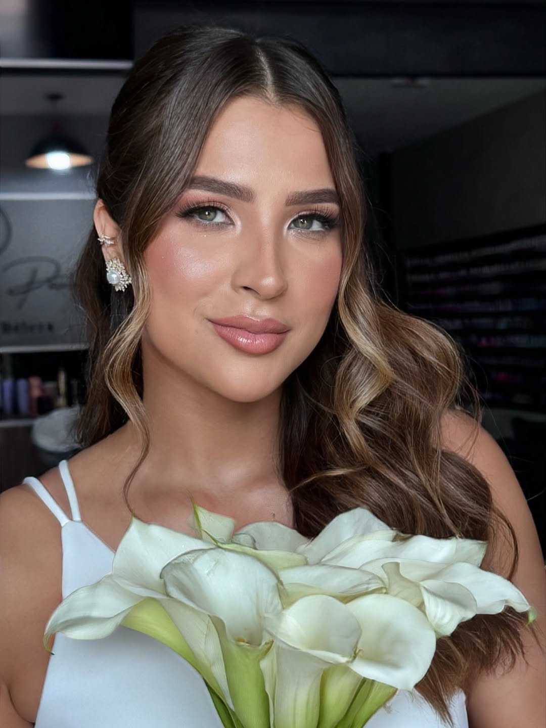 Noiva pronta para o casamento